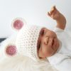 Lieff Berenmutzzie Ecru Roze