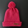 Gebreid Mutzzie Fuchsiaroze met pompon - Afbeelding 6