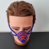 Neuswarmer Lampegat Blauw Oranje - Afbeelding 2